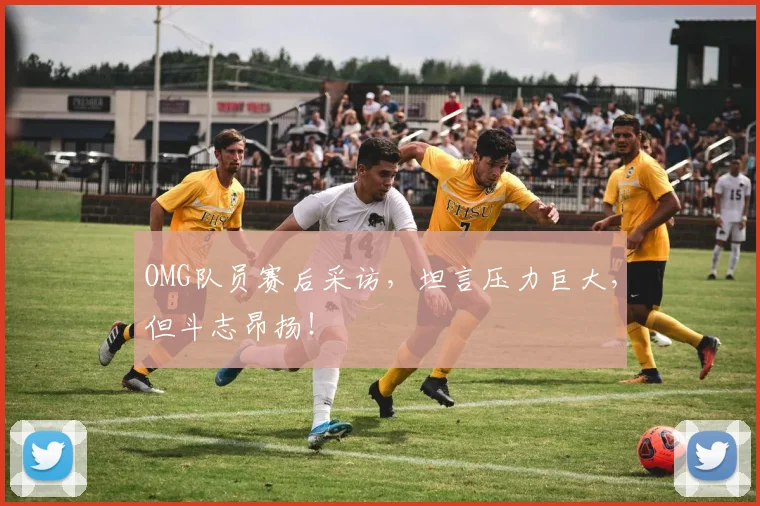 OMG队员赛后采访，坦言压力巨大，但斗志昂扬！